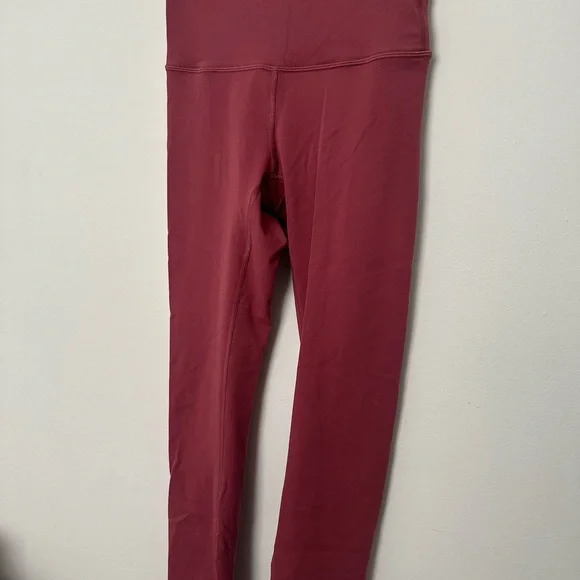 Lululemon Align Pant II 25" Misty Merlot High-Rise 4 Tights Yoga Pink Nulu 2019 - Picture 7 of 12